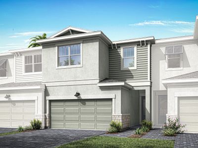 New construction Townhouse house 3549 Nw Solange Court, Jensen Beach, FL 34957 Dylan- photo 1 1