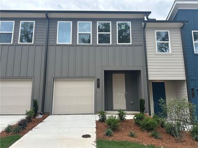 New construction Townhouse house 1617 Gunnin Trace Nw, Atlanta, GA 30318 Indigo Homeplan- photo 0