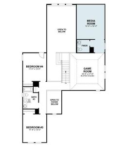 New construction Single-Family house 3701 Monte Carlo Lane, Denton, TX 76210 Balcones - Reserve Series- photo 2 2