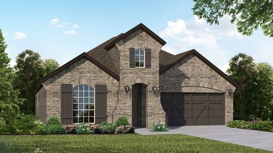 Plan 1529 Elevation C by American Legend Homes