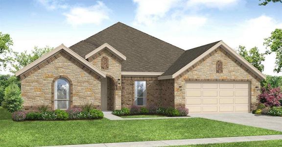 New construction Single-Family house 217 Restoration Avenue, Godley, TX 76044 Hampton- photo 1 1