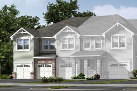 New construction Townhouse house 11202 Bartrams Way, Charlotte, NC 28278 Clifton- photo 0