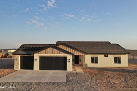 New construction Single-Family house 23077 W Morning Vista Drive, Wittmann, AZ 85361 - photo 0