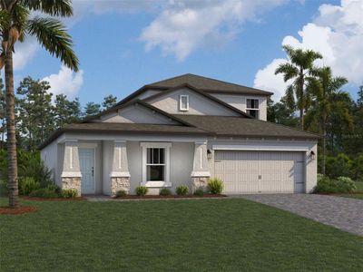 New construction Single-Family house 12474 Hilltop Farms Drive, Dade City, FL 33525 - photo 0