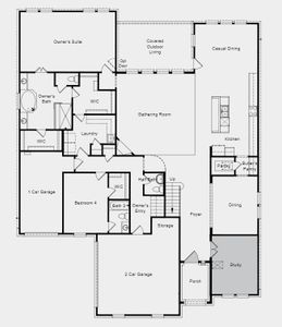 New construction Single-Family house 21614 Elmhurst Brook Lane, Cypress, TX 77433 Concerto- photo