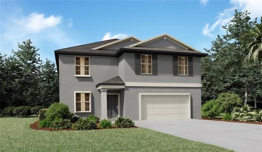 New construction Single-Family house 13123 Calcite Blue Avenue, Wimauma, FL 33598 - photo 0 0