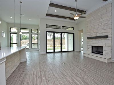 New construction Single-Family house 19613 Tranquility Falls Path, Jonestown, TX 78645 Brentwood- photo 6 6