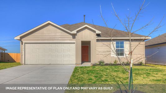 New construction Single-Family house 1022 Argonne Forest, Seguin, TX 78155 The Bellvue- photo 1 1