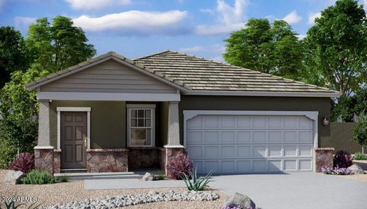 New construction Single-Family house 5612 S 242Nd Lane, Buckeye, AZ 85326 - photo 0