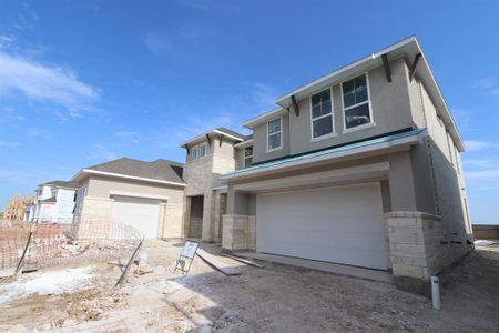 New construction Single-Family house 22223 Kentucky Blue Grass Lane, Cypress, TX 77433 Milan- photo 0