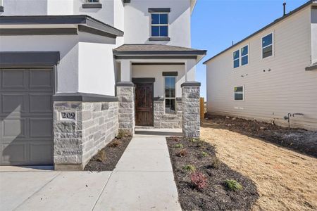New construction Single-Family house 209 Comet Pointe Dr, Georgetown, TX 78628 Nathan- photo