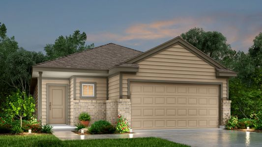 New construction Single-Family house 13762 Pinkston, San Antonio, TX 78252 Bertram- photo 0