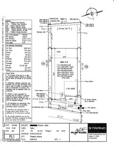 Plot Plan