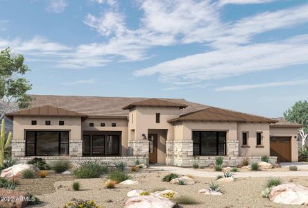 New construction Single-Family house 24480 N 132Nd Place, Scottsdale, AZ 85255 The Fraesfield- photo 0