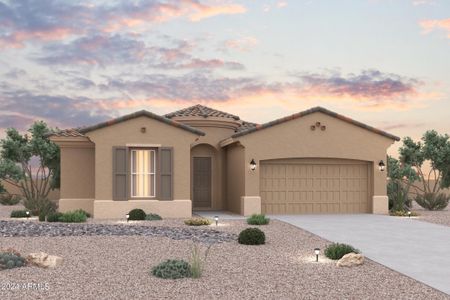 New construction Single-Family house 18944 W Ocotillo Road, Waddell, AZ 85355 Crimson- photo 0