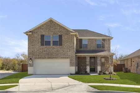New construction Single-Family house 1501 Bridlepath Trail, Forney, TX 75126 Knox Homeplan- photo 0