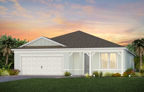 New construction Single-Family house Mainstay, 12790 Southwest Cattleya Lane, Port St. Lucie, FL 34987 - photo