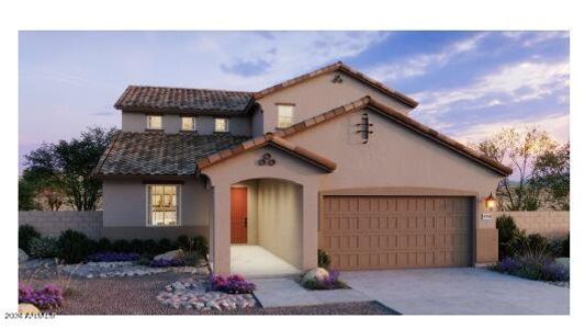 New construction Single-Family house 25321 W Bowker Street, Buckeye, AZ 85326 Plan 4005- photo 0