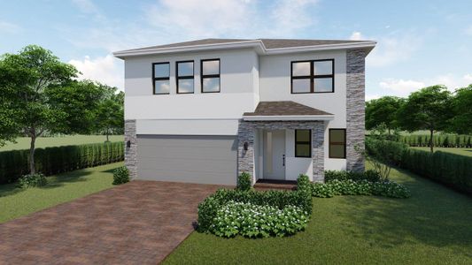 New construction Single-Family house 12918 Sw 266 Terrace, Homestead, FL 33032 Grandcourt- photo 0