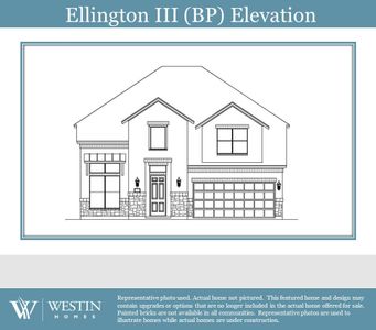 New construction Single-Family house The Ellington III, 5018 Sparrow Springs Drive, Katy, TX 77493 - photo