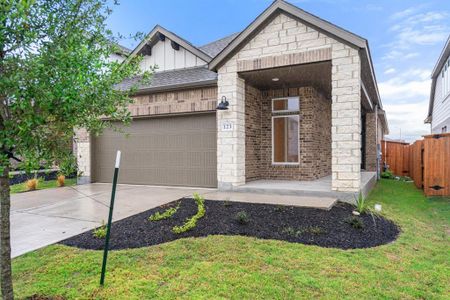 New construction Single-Family house 123 Table Top Bend, Liberty Hill, TX 78642 Arbor- photo 3 3