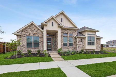 New construction Single-Family house 1012 Desert Rose Lane, Crowley, TX 76036 Marlow- photo 1 1