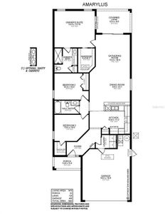 New construction Single-Family house 6063 Bimini Avenue, Haines City, FL 33844 Amaryllis- photo