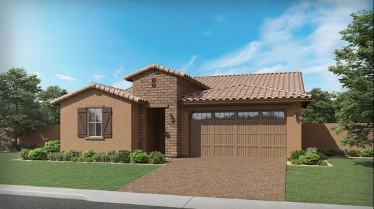 New construction Single-Family house Revolution Plan 4083, 11238 W. Luxton Lane, Tolleson, AZ 85353 - photo