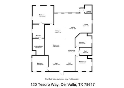 New construction Single-Family house 120 Tesoro Way, Del Valle, TX 78617 - photo 1 1