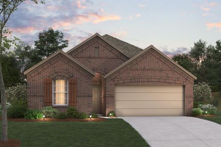 New construction Single-Family house 1140 Greenlee Drive, Crowley, TX 76036 Dawson - Smart Series- photo 0 0