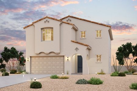New construction Single-Family house Plan 4, 22742 N 182Nd Lane, Surprise, AZ 85387 - photo