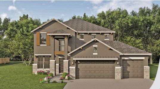 New construction Single-Family house 8505 Pine Muhly Drive, Lago Vista, TX 78645 - photo 0