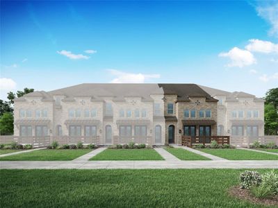 New construction Townhouse house 1130 Morgan Drive, Sherman, TX 75090 Berkley Plan- photo