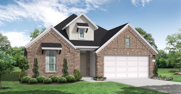 New construction Single-Family house Morgan (2298-HV-40), Spillane Street, Manvel, TX 77578 - photo