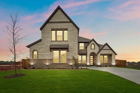 New construction Single-Family house 510 Amesbury Drive, Forney, TX 75126 Spring Cress- photo 1 1