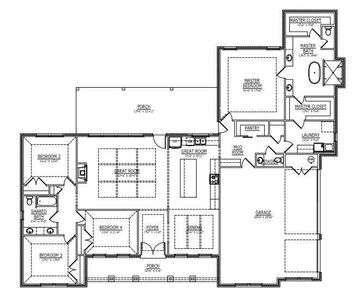 New construction Single-Family house 101 Dubois Road, Peaster, TX 76487 - photo 0 0