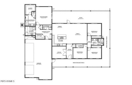 New construction Single-Family house 1550 E Kennedy Avenue, Coolidge, AZ 85128 - photo 0