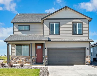 New construction Single-Family house 13615 Topaz Place, Mead, CO 80504 BELLAMY- photo 0 0