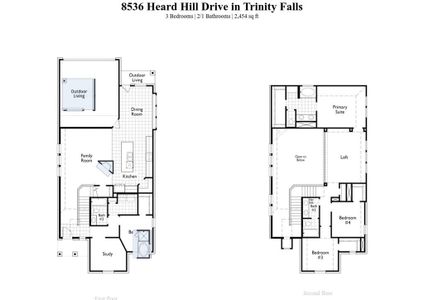 New construction Single-Family house 8536 Heard Hill Drive, McKinney, TX 75071 Belmont Plan- photo