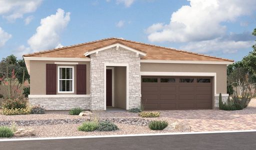 New construction Single-Family house 5034 W Top Hand Trail, Laveen, AZ 85339 Slate- photo 0