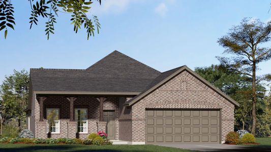 Elevation B | Concept 1849 at Silo Mills - Select Series in Joshua, TX by Landsea Homes