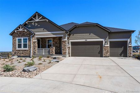 New construction Single-Family house 3910 Freestone Court, Castle Rock, CO 80108 Ridge- photo 0