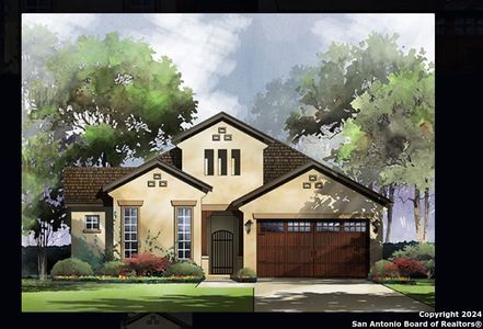 New construction Single-Family house 236 Cinnamon Creek, Boerne, TX 78006 Bordeaux- photo 1 1