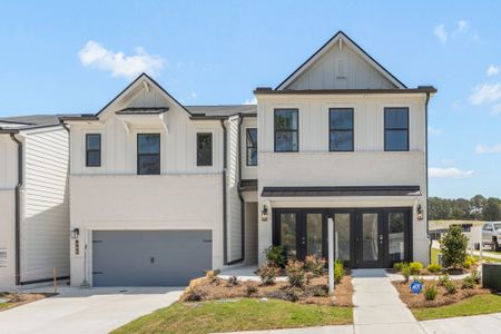 New construction Townhouse house 1931 Westwind Street, Lawrenceville, GA 30043 Sawnee- photo 0