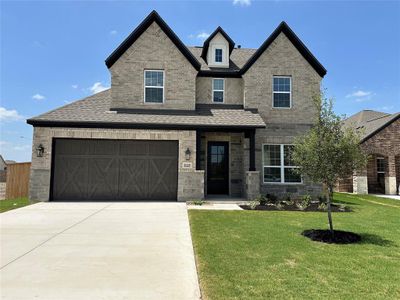 New construction Single-Family house 17225 Autumn Falls Dr, Manor, TX 78653 Emma - photo 0