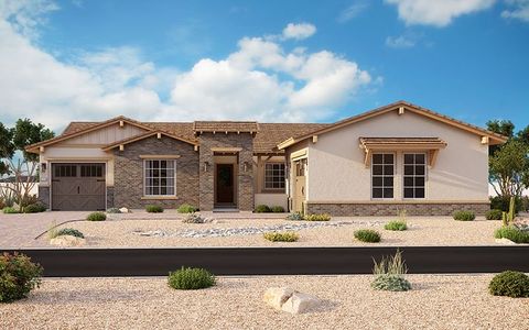 New construction Single-Family house 21124 E. Starflower Drive, Queen Creek, AZ 85142 Evora- photo 1 1