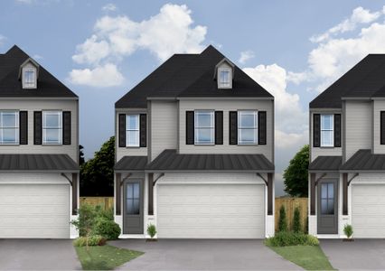 New construction Townhouse house 11412 Lucky Falls Drive, Houston, TX 77047 - photo 4 4