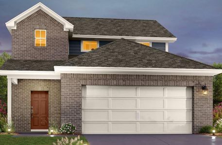 New construction Single-Family house 329 Running M St, Georgetown, TX 78633 Austin Homeplan- photo 0 0