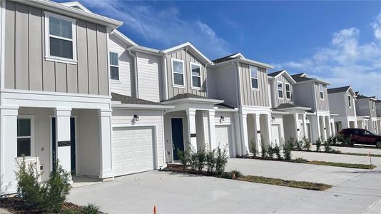 New construction Townhouse house 7645 Danube Road, Kissimmee, FL 34747 Pampas- photo 0 0