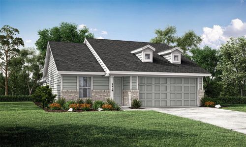New construction Single-Family house 9609 Lightfoot Road, Fort Worth, TX 76179 Fullerton- photo 0